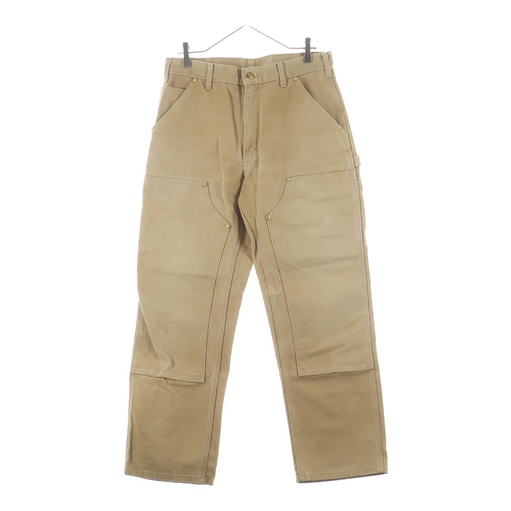 Dungaree Fit ダッグ生地 ジップフライ ダブルニー カーペンター ベージュ Bランク