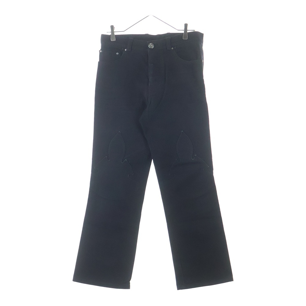 OLD FLEURKNEE DNM PANTS オールド フレアニー デニムパンツ ブラック Bランク