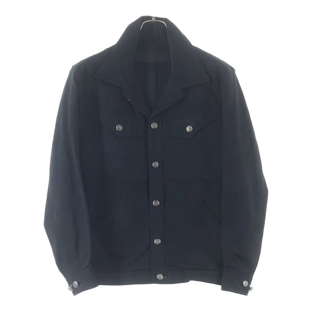 CLASSIC JEAN クラシックジーン バックフレアニーデザイン デニムジャケット ブラック Bランク