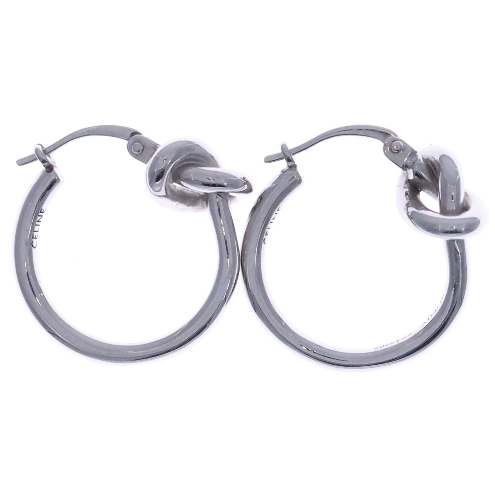 ノット フープピアス シルバー 5.4g SCA1224 Bランク