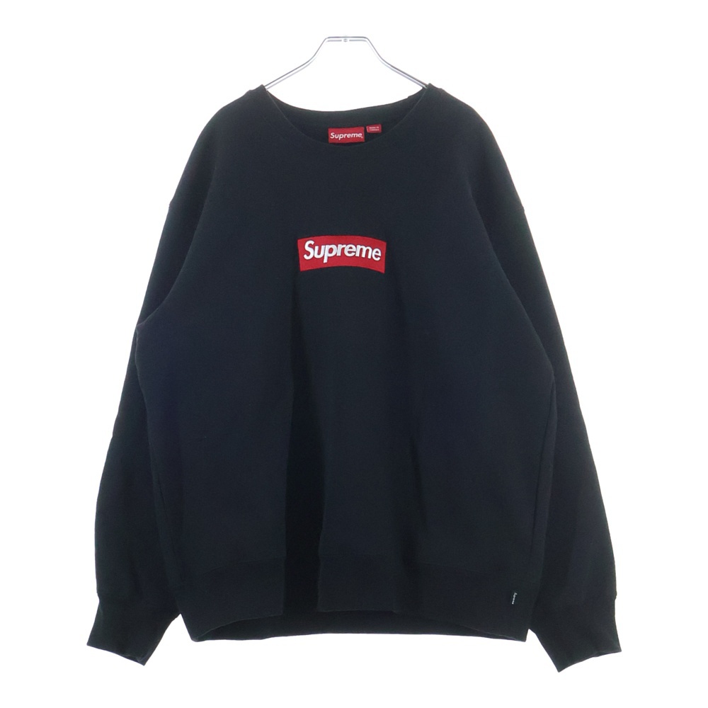 Box Logo Hooded Sweatshirt ボックスロゴ 長袖スウェット  ブラック Lサイズ Bランク