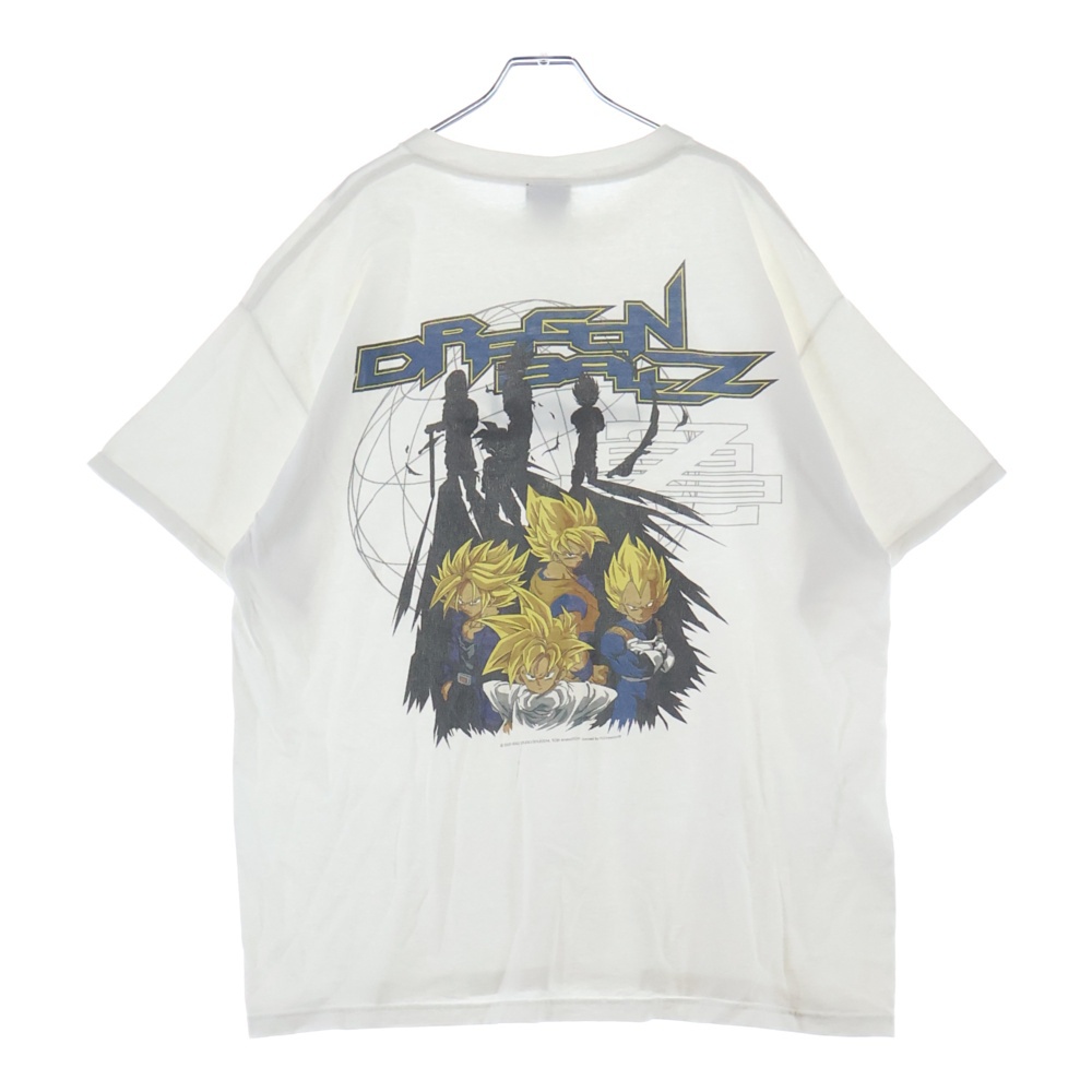 00S DRAGONBALL Z TEE ドラゴンボールゼット 半袖カットソーTシャツ ホワイト Bランク