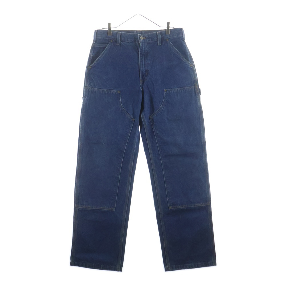 00S DOUBLE KNEE PAINTER PANTS USA製 ダブルニー ペインターパンツ インディゴ Bランク