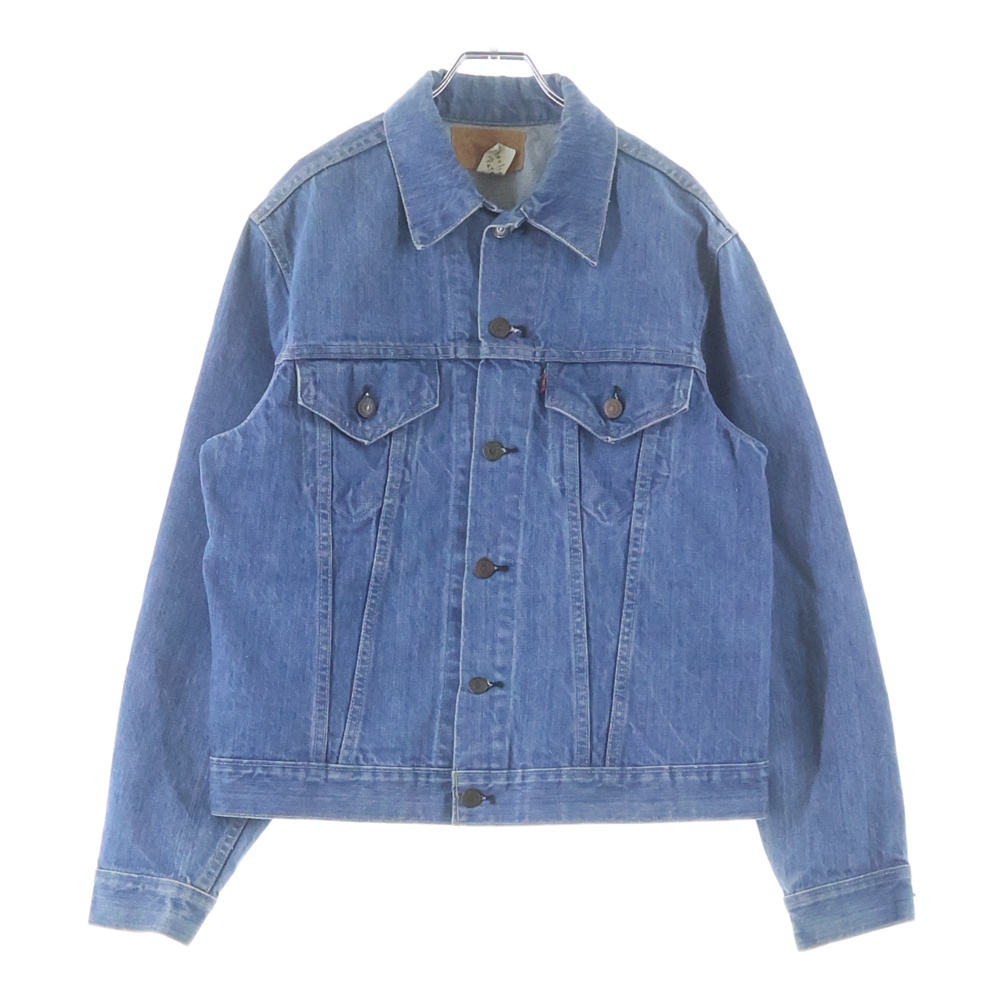 70-80S 70505 4th ボタン裏524 スモールe デニムジャケット インディゴ Bランク
