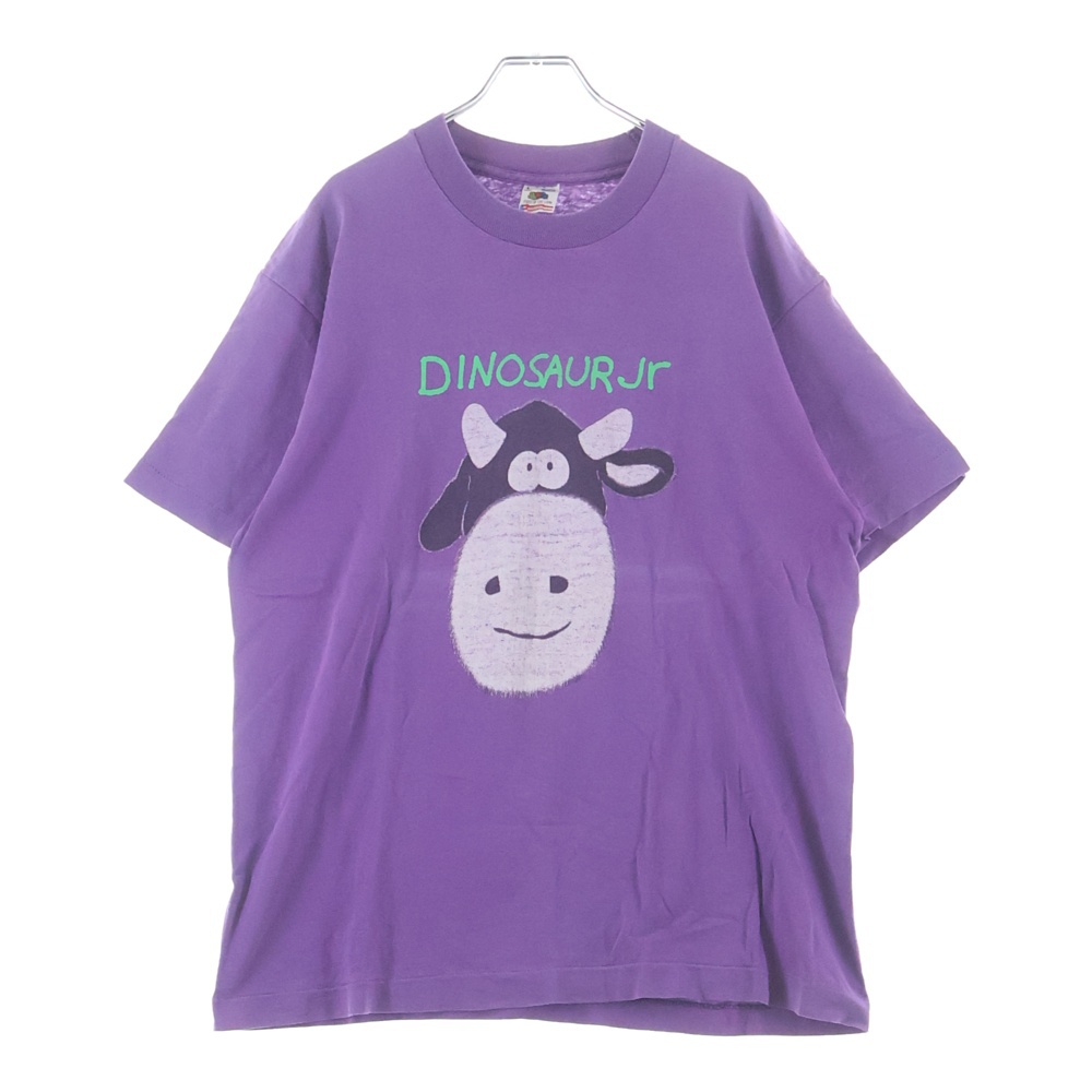 90S DINOSAUR JR COW & GORILLA ダイナソージュニア カウ & ゴリラ バンド 半袖Tシャツ カットソー パープル Bランク