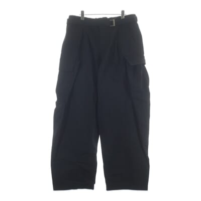 25AW Rip Stop Pants 25-03773M リップストップ カーゴパンツ ブラック Sランク