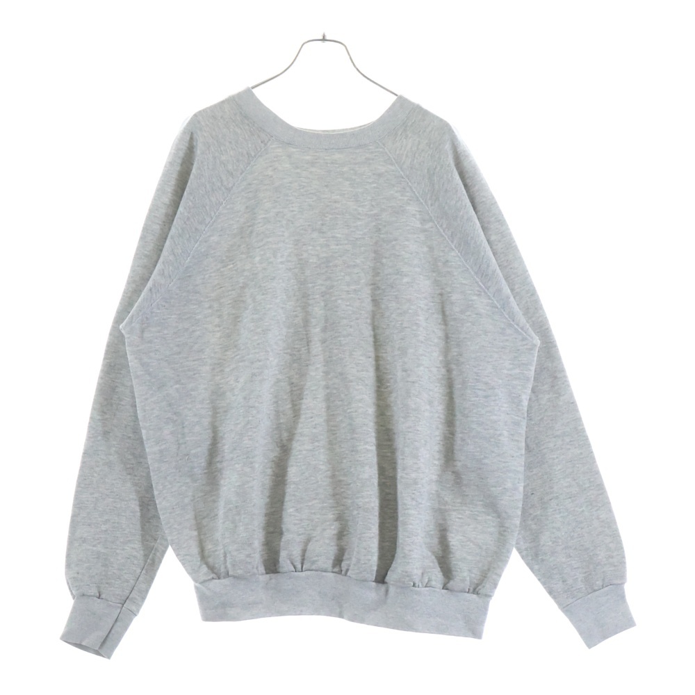 60S SOLID SWEAT ソリッド 無地 スウェット 霜降り グレー Bランク