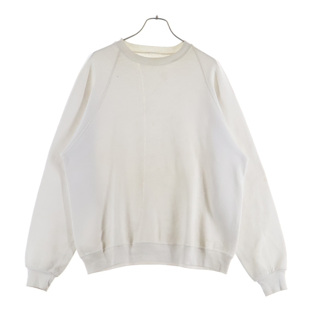 60S SOLID SWEAT ソリッド 無地 スウェット ホワイト Bランク