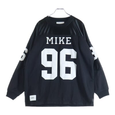 25SS NETMINDER/LS/POLY ネットマインダー ロングスリーブ メッシュ ホッケー シャツ ブラック 251ATDT-CSM23 Aランク