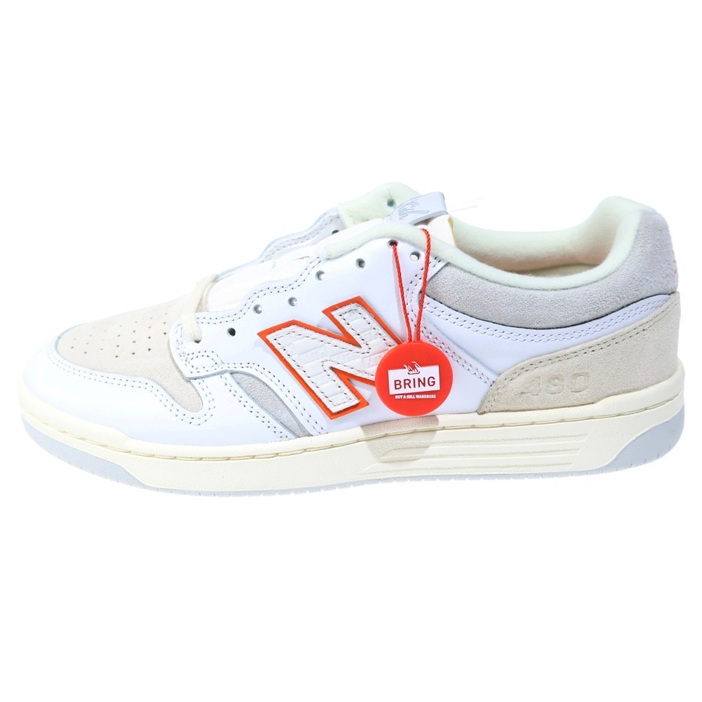 24AW ×NEW BALANCE NUMERIC 480 MADISON SQUARE GARDEN ニューバランス ヌメリック マディソンスクエア ローカットスニーカー US10/28cm ホワイト Sランク