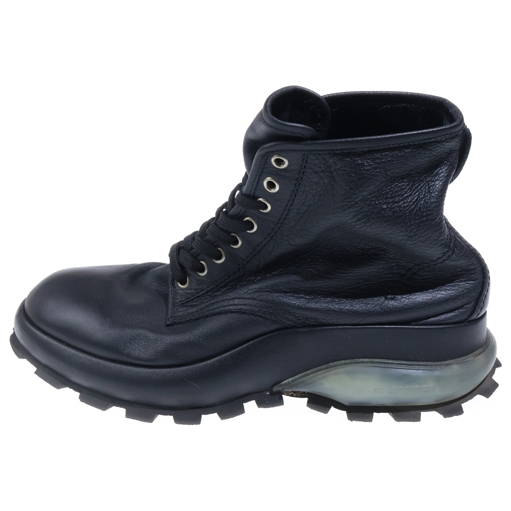 Silk Elba Boot レザーハイカットブーツ ブラック Bランク