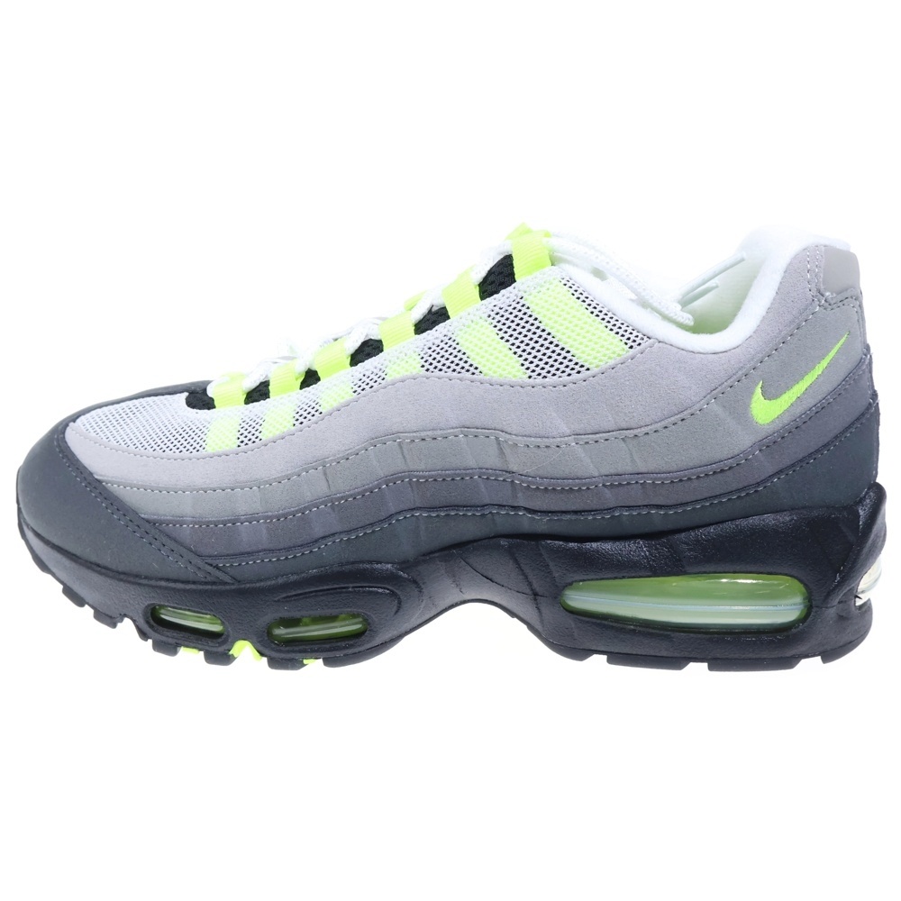 W AIR MAX 95 BIG BUBBLE IO9926-001 ウィメンズ エアマックス95 ビッグバブル ローカットスニーカー US10/27cm イエローグラデ Sランク