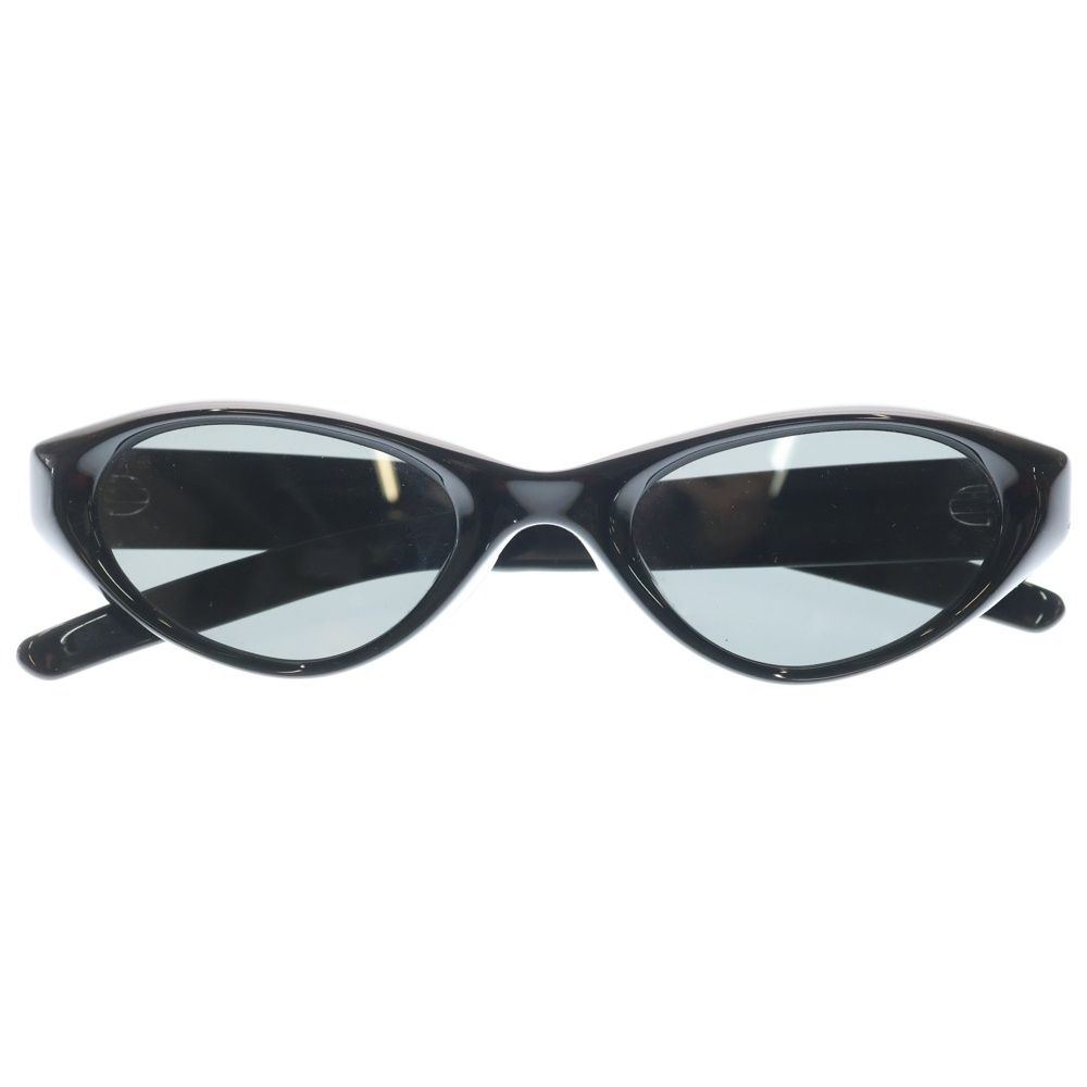 EQ 01 サイドプレートデザイン サングラス 眼鏡 ブラック Aランク