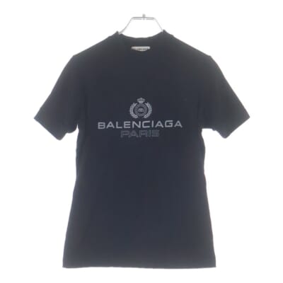 21SS LETTER & LAUREL CROWN PRINT レター アンド ローレル クラウン プリント スリムフィット 半袖Tシャツ  レディース 594603 TGV47 Bランク