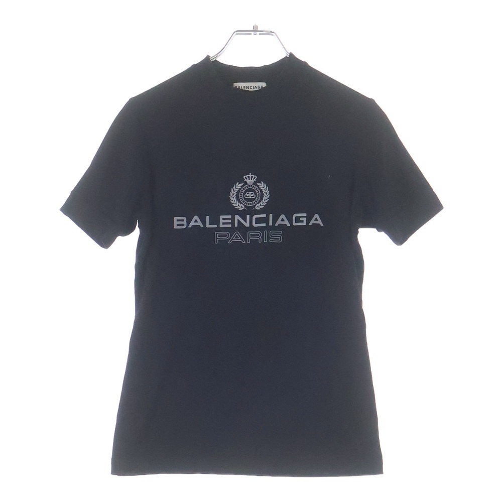 21SS LETTER & LAUREL CROWN PRINT レター アンド ローレル クラウン プリント スリムフィット 半袖Tシャツ  レディース 594603 TGV47 Bランク