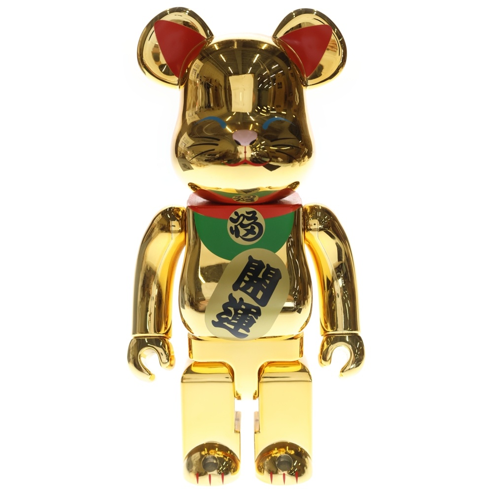 BE@RBRICK 400% 招き猫 ベアブリック ゴールド Aランク