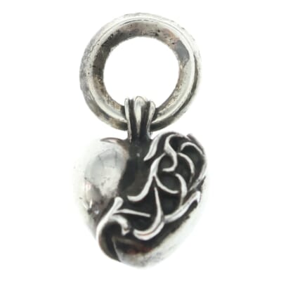 OLD HEART PENDANT ハートペンダント ペンダントトップ シルバー Bランク