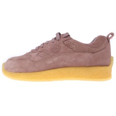 ×Ronnie Fieg ×Clarks 8th Street Lockhill スウェード ローカットスニーカー ピンク Aランク