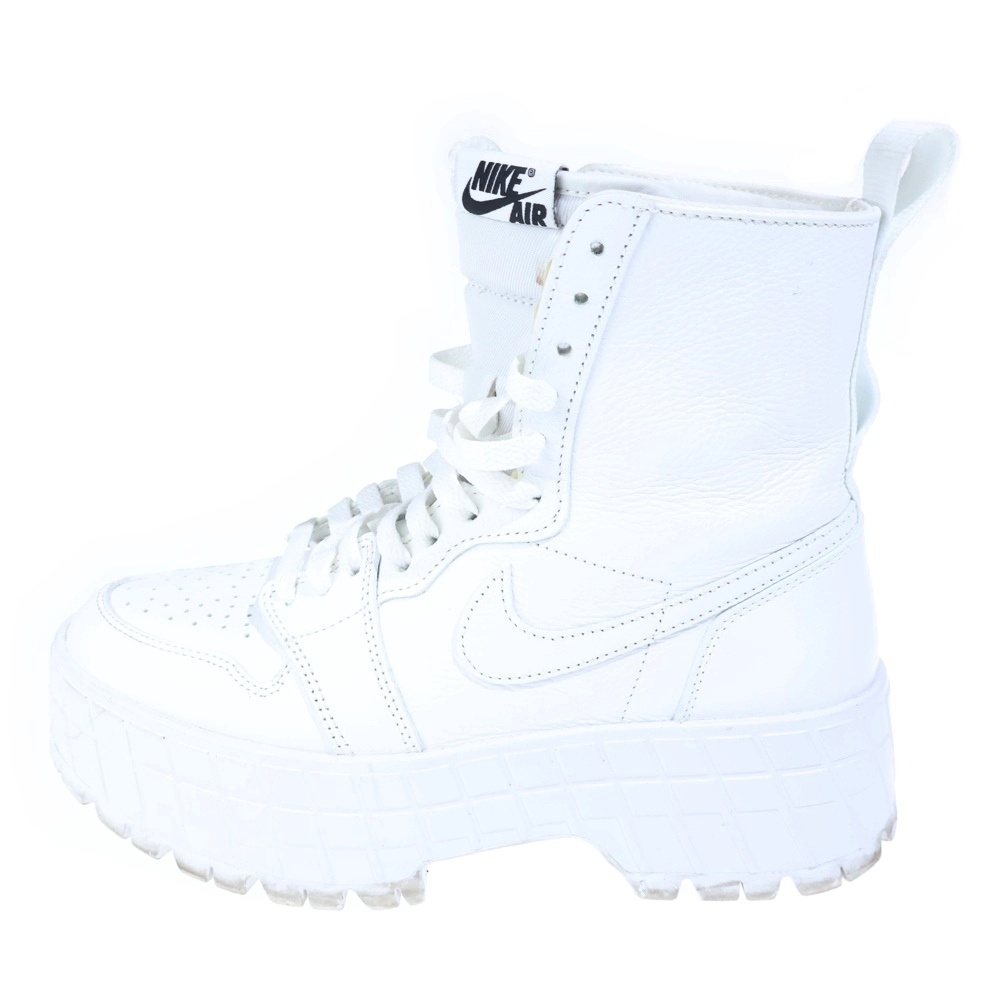 Women Air Jordan 1 Brooklyn High ウィメンズ エアジョーダン1 ブルックリン ハイカットスニーカー ホワイト US9/26cm FJ5737-111 Bランク