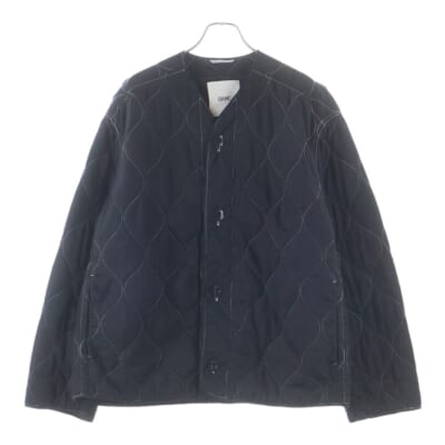 21SS Combat Liner Jacket コンバットライナージャケット キルティングノーカラージャケット OAMS422284 ブラック Aランク