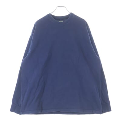 Vintage L/S T-shirt ヴィンテージロングスリーブTシャツ クルーネック長袖Tシャツ カットソー 24AAP-05-04K ネイビー Bランク
