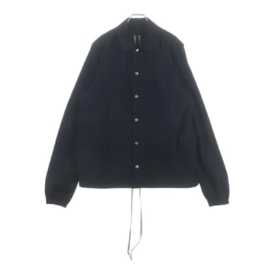 18AW Coach Jacket スナップボタン コーチ シャツ ジャケット ブラック DU18F7296-TE Aランク