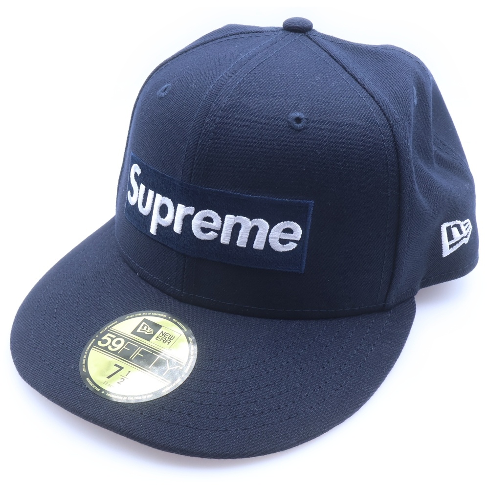 24SS ×ニューエラ ニューヨーク ヤンキース ボックスロゴ ベースボール 6パネルキャップ Sランク