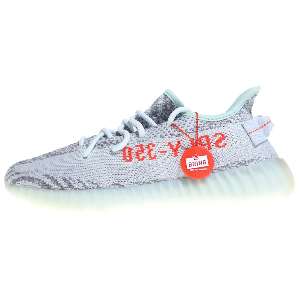 YEEZY BOOST 350 V2 BLUE TINT イージーブースト ブルーティント ローカットスニーカー ホワイト US7.5/26.0cm B37571 Sランク