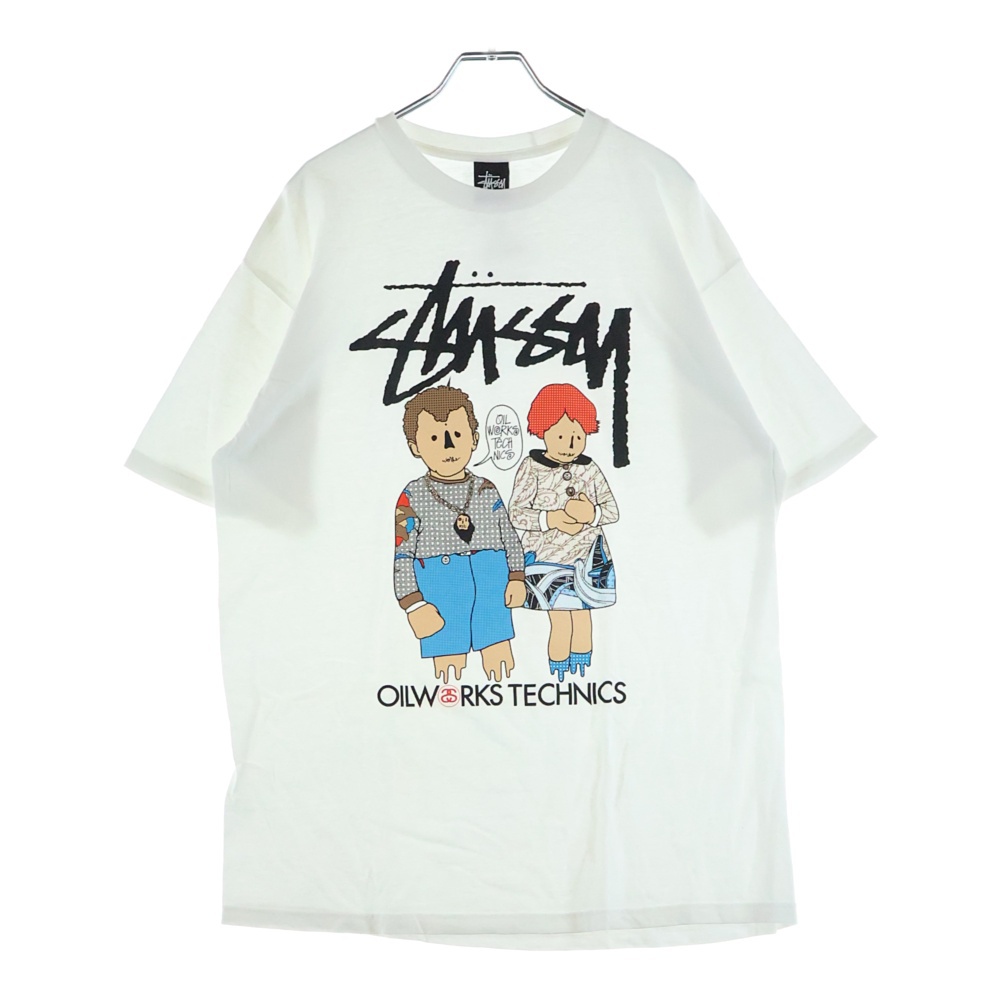 ステューシー ×OILWORKS TECHNICS TEE オイルワークス テクニックス