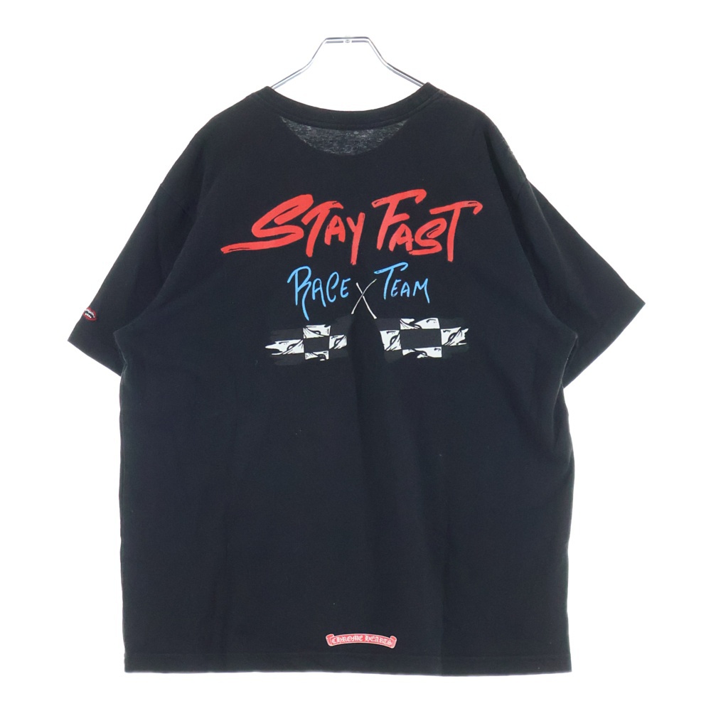 ×MATTY BOY PPO Stay Fast S/S Tee マッティーボーイ ステイファスト ショートスリーブ クルーネック半袖Tシャツカットソー ブラック Bランク