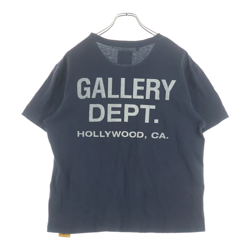 Souvenir T-Shirt ロゴプリント半袖Tシャツ ネイビー Bランク