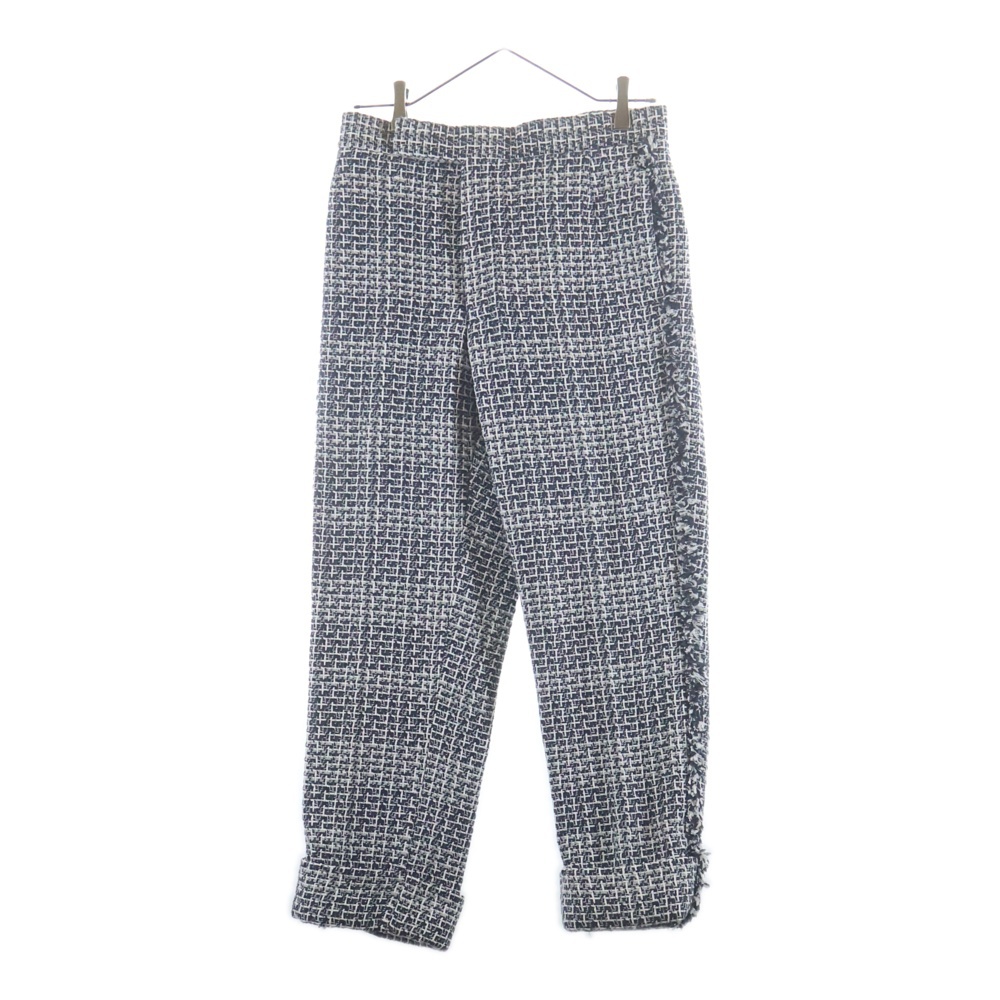 TWEED CLASSIC TOROUSER ツイード 裏地トリコロール クラシック トラウザーパンツ ホワイト/ネイビー MTC001T-03489415 Sランク
