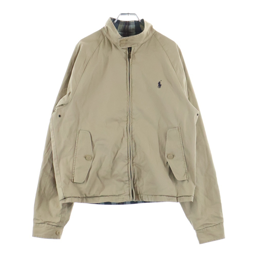 ポロラルフローレン 90s reversible Harrington jacket リバーシブル