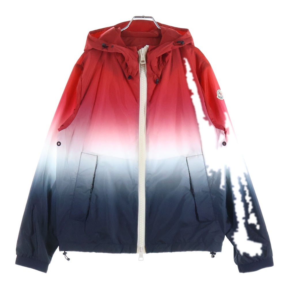18SS MARIBEU GIUBBOTTO ジップアップ ナイロンジャケット レッド D10914160305 Aランク