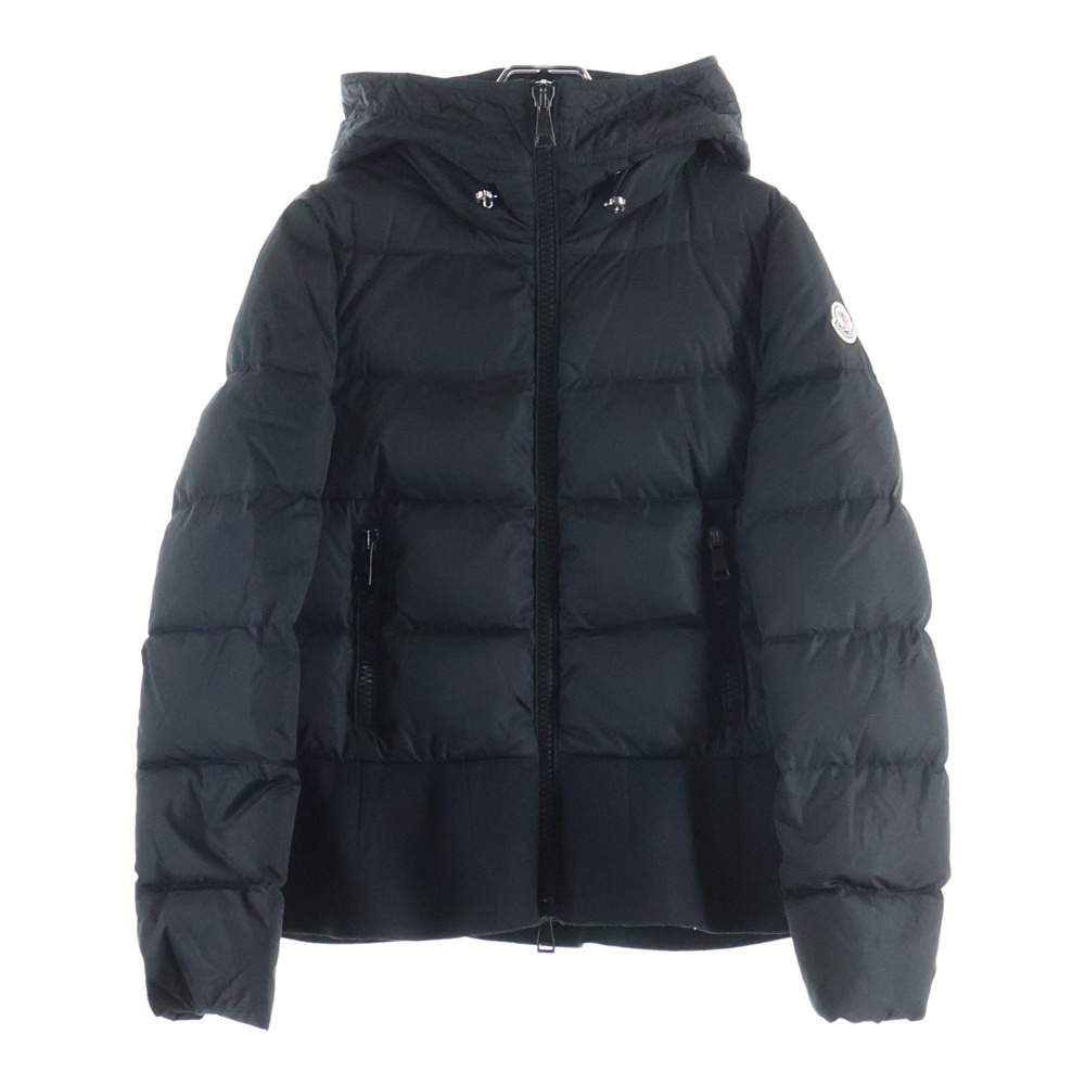 17AW フリル ジップアップダウンジャケット ブラック レディース C20934588085 Bランク