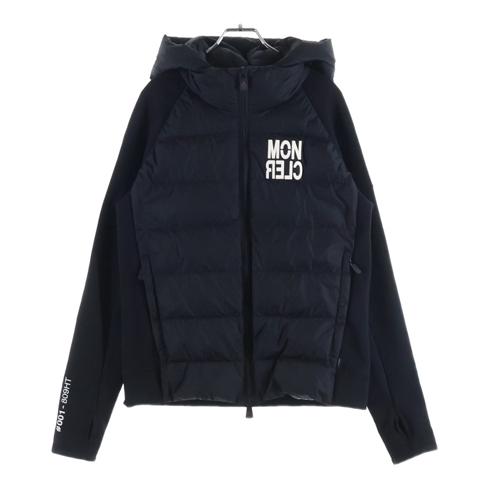 21AW GRENOBLE MAGLIA CARDIGAN フーデッドダウンジャケット フーディー ブラック G20978G00007 Bランク
