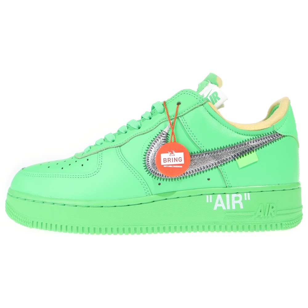 ×NIKE AIR FORCE 1 LOW BROOKLYN LIGHT GREEN SPARK DX1419-300 エアフォースワン ロウ ブルックリンライトグリーンスパーク グリーン US9/27.0cm Aランク