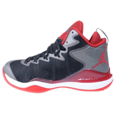 ×SLAMDUNK JORDAN SUPER FLY3 718154-005 スラムダンク ジョーダンスーパーフライ 3 ハイカットスニーカーブラック/レッド US8.5/26.5cm Sランク
