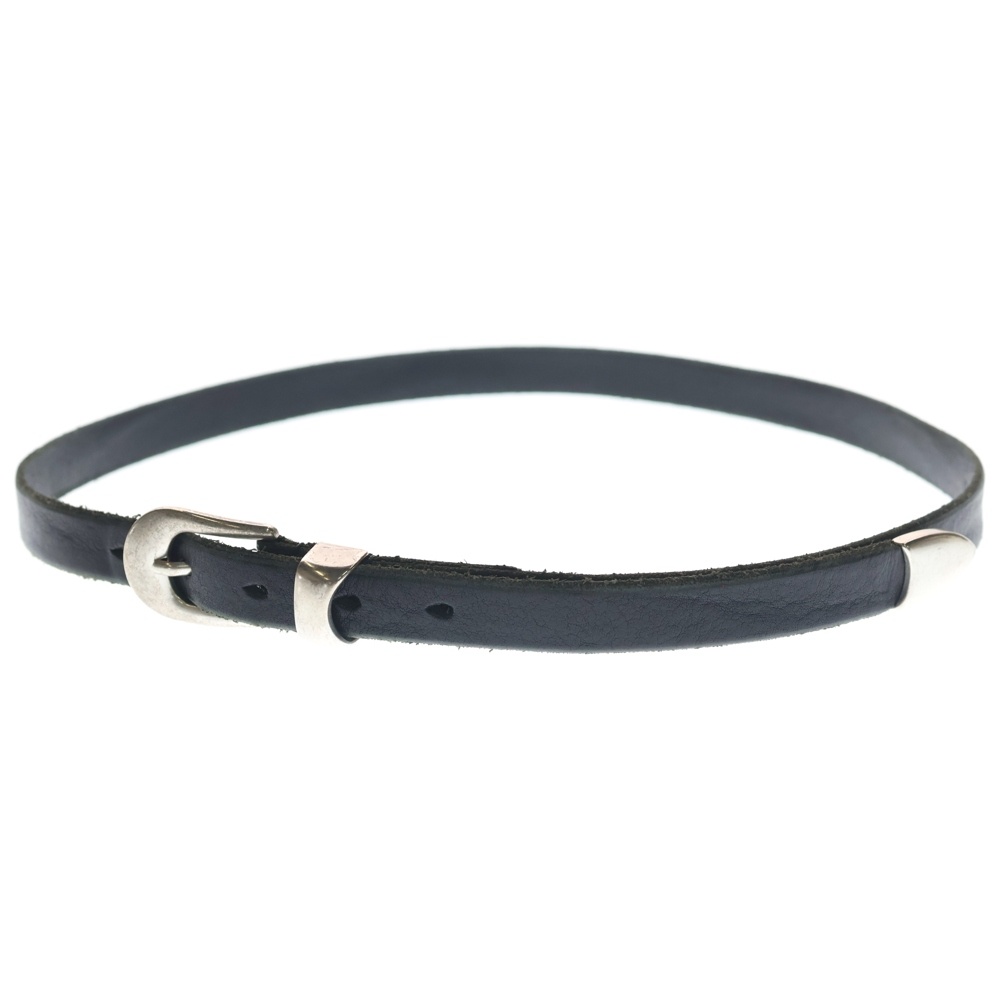 2cm Leatcher Belt レザーベルト ブラック Bランク