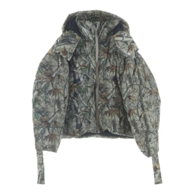 24AW Terrain Camo Crop Puffer Jacket テレインカモクロップパファージャケット カーキ Bランク