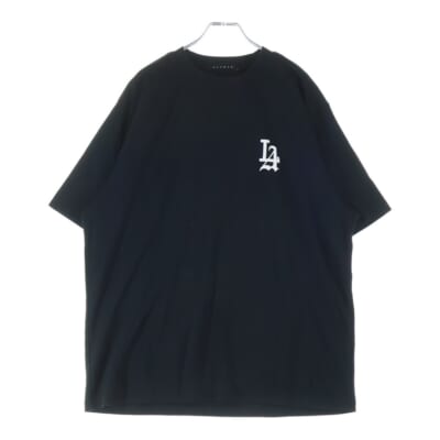 RELAXED TEE コットン クルーネック半袖Tシャツカットソー ブラック M3886TE Aランク
