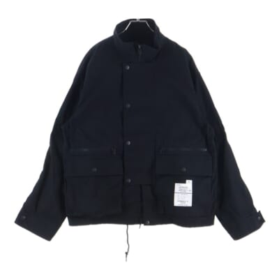 STAND COLLAR FIELD JACKET スタンドカラー フィールドジャケット 261SPNHーJKM02 ブラック Aランク