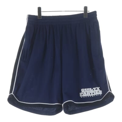 23SS BASKET BALL SHORTS 23SS-WMP-PT01 バスケットボールショーツ メッシュハーフパンツ ネイビー Bランク