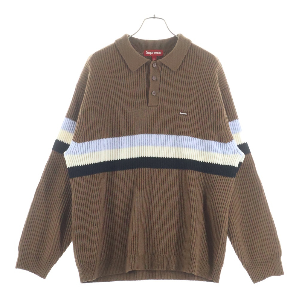 トリコ コム デ ギャルソン 16AW 花柄 ボーダー ウール セーター