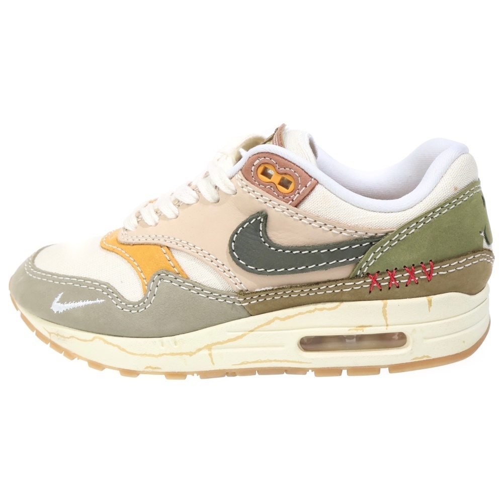 WMNS AIR MAX 1 PRM DQ8656-133 ウィメンズ エアマックス ローカットスニーカー ブラウン US9.5/26.5cm Aランク