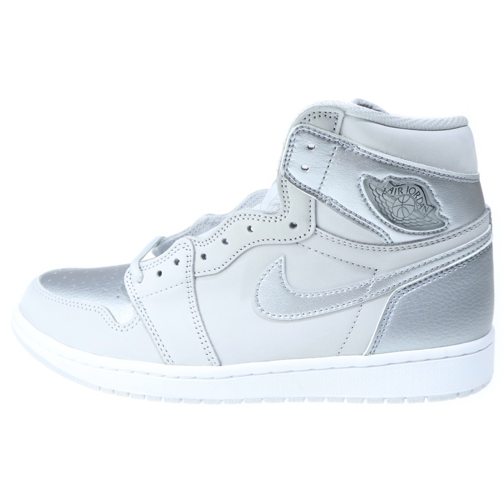 AIR JORDAN 1 HIGH OG CO.JP DC1788-029 エアジョーダン 1 ハイカットスニーカー US9.5/27.5cm シルバー Sランク