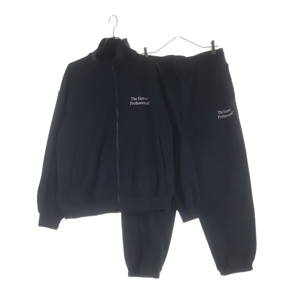 24AW Track Suit Polyester トラックスーツ ポリエステル AW24BRENCT03LP/AW24BRENTPT03LP ジャージ セットアップ ブラック Bランク