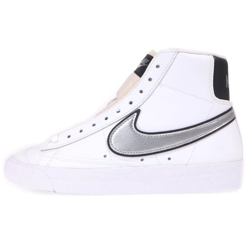BLAZER MID '77 ESS ブレザー ミッドカット ハイカットスニーカー 27.5cm DH0070 100 ホワイト Sランク
