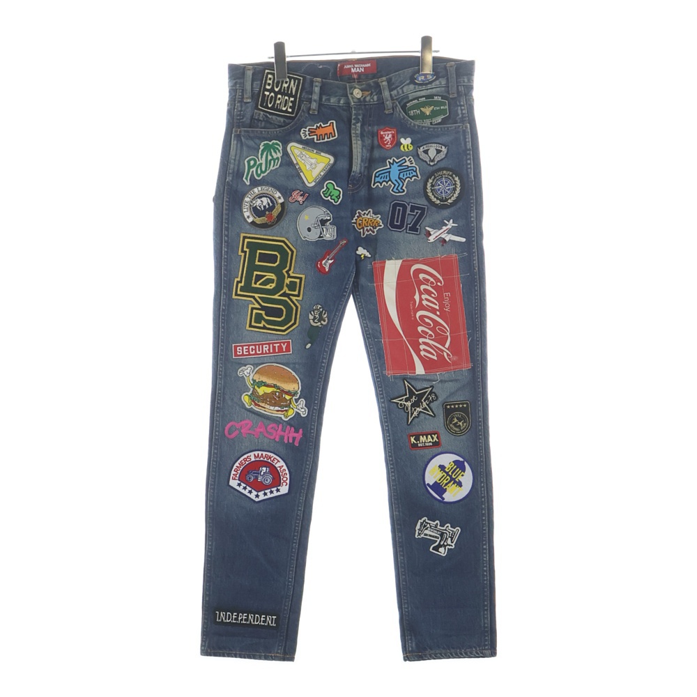 23SS LEVI'S×KEITH HERING アップリケコラボデニム WK-P207 インディゴ Bランク