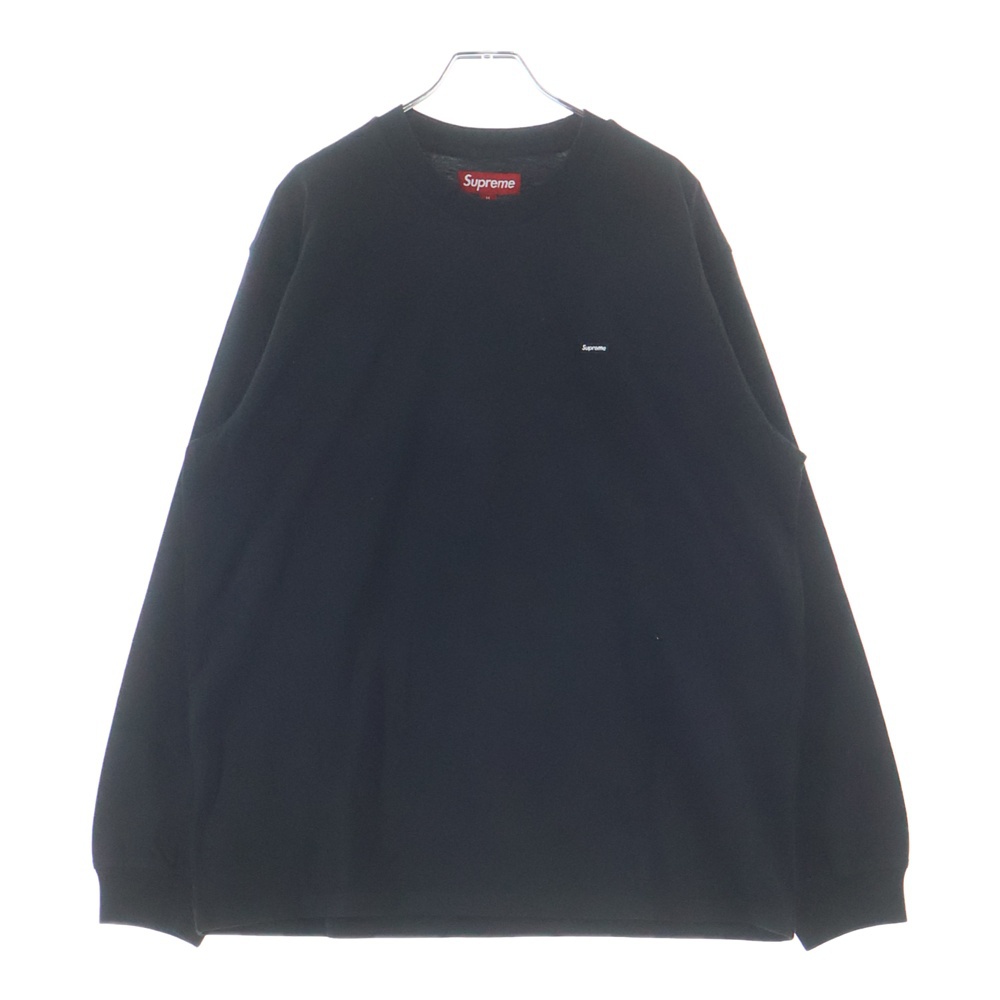 25SS Small Box Logo L/S Tee スモールボックスロゴ ロングスリーブ長袖Tシャツ ブラック Sランク
